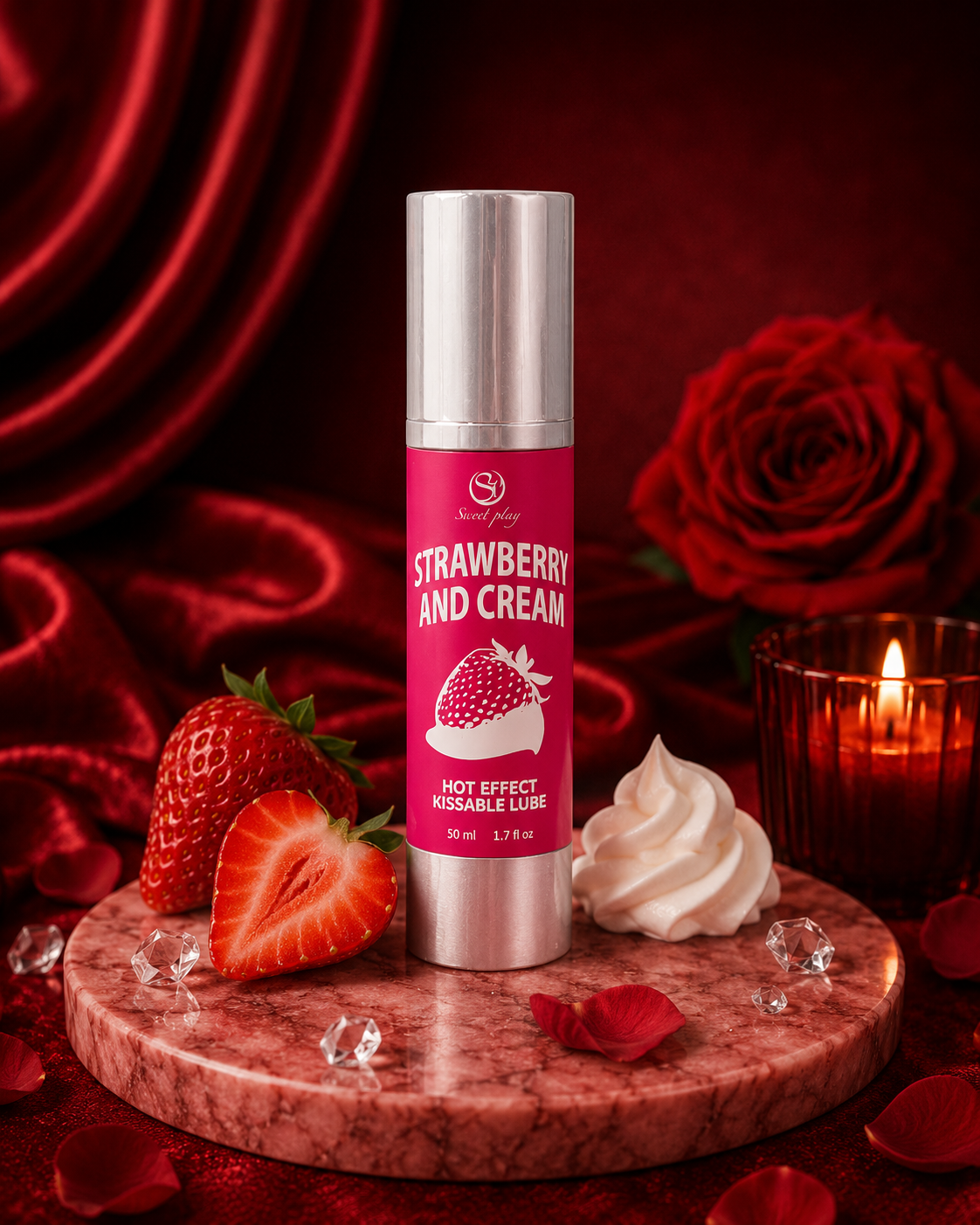 Hot Lubrifiant Fraise au lait