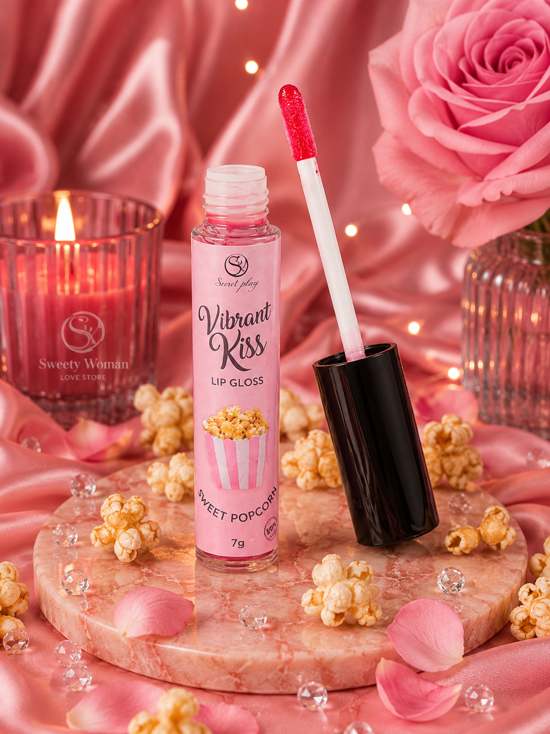 Gloss Vibrator Pop corn